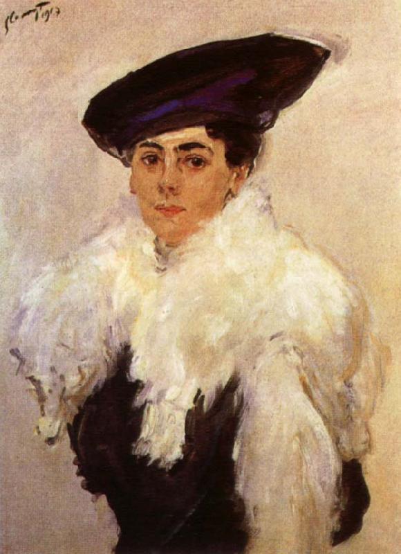 Max Liebermann Portrait of Mrs France oil painting art